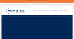 Desktop Screenshot of midwesterninsurance.com